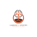 Logo arbre stylisé, Lambert & Associés, accompagne la croissance et la réussite de vos projets.
